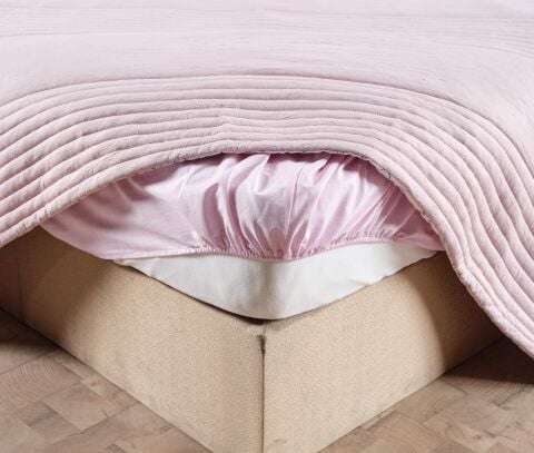 DOQU MULTİ SELECTİON NEVRESİM TAKIMI YATAK ÖRTÜSÜ ÇİFT KİŞİLİK PUDRA