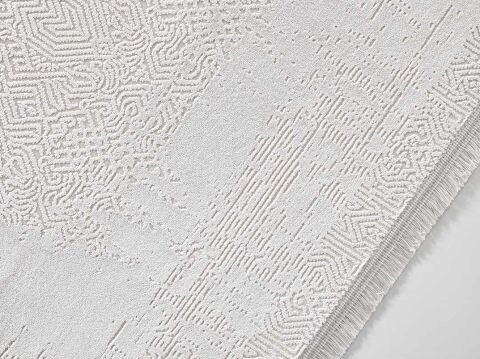 GÜMÜŞSUYU BLACK&BROWN 13587 HALI BEYAZ