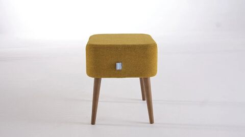 DOQU VİOLA PUF KOLTUK HARDAL