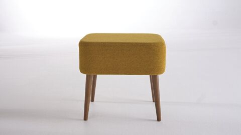 DOQU VİOLA PUF KOLTUK HARDAL