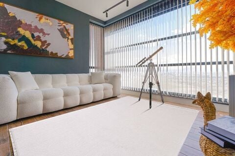 GÜMÜŞSUYU DAİSY 16667 HALI KREM