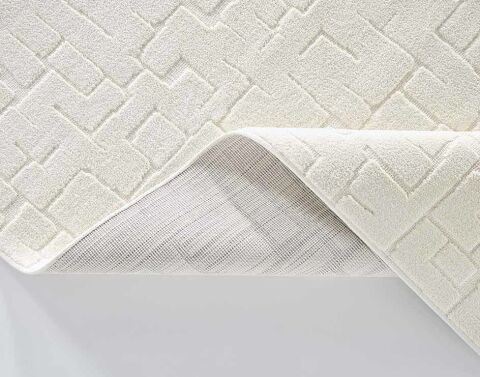 GÜMÜŞSUYU DECO GEO 15866 HALI KREM