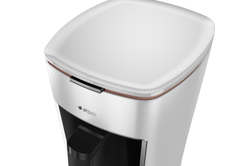 Arçelik K 3300 Beyaz Mini Telve Türk Kahve Makinesi