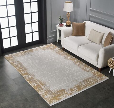 GÜMÜŞSUYU VİERA 11607 HALI SARI