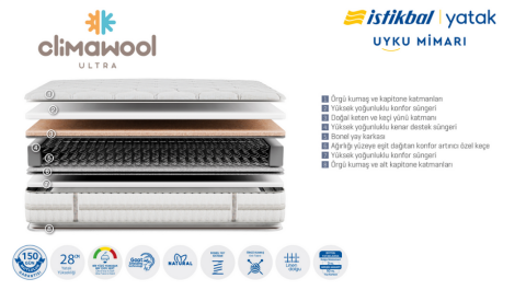 İSTİKBAL CLİMA WOOL ULTRA YATAK