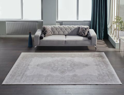 GÜMÜŞSUYU ESİLİVA 13919 HALI GRİ