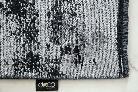 GÜMÜŞSUYU DECO MİLANO 12255 HALI SİYAH