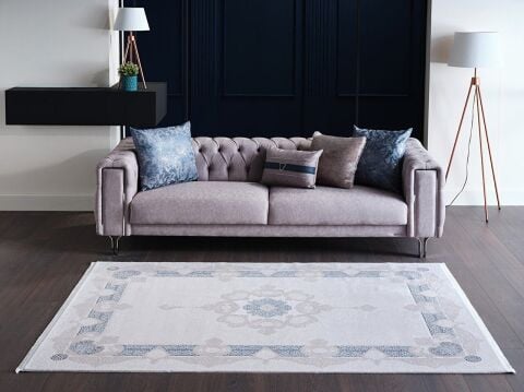 GÜMÜŞSUYU ESİLİVA 13919 HALI MAVİ