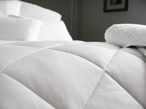 DOQU WHİTE LİNE MİCROFİBER YORGAN ÇİFT KİŞİLİK