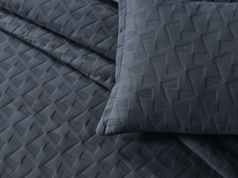 DOQU ARYA YATAK ÖRTÜSÜ ÇİFT KİŞİLİK ANTRASİT