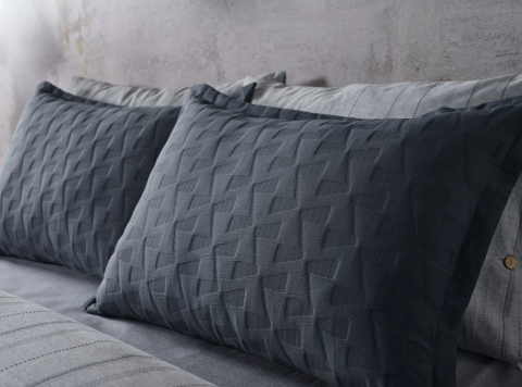 DOQU ARYA YATAK ÖRTÜSÜ ÇİFT KİŞİLİK ANTRASİT