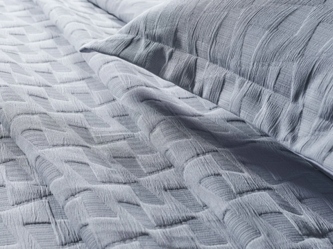 DOQU ARYA YATAK ÖRTÜSÜ ÇİFT KİŞİLİK GRİ