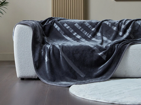 DOQU EMBOS BATTANİYE PERLİNA ÇİFT KİŞİLİK GRİ