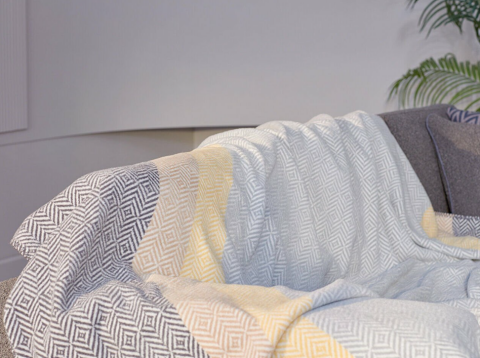 DOQU NİDA BATTANİYE TEK KİŞİLİK SARI