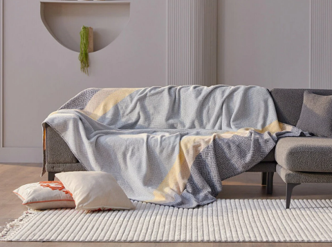 DOQU NİDA BATTANİYE TEK KİŞİLİK SARI