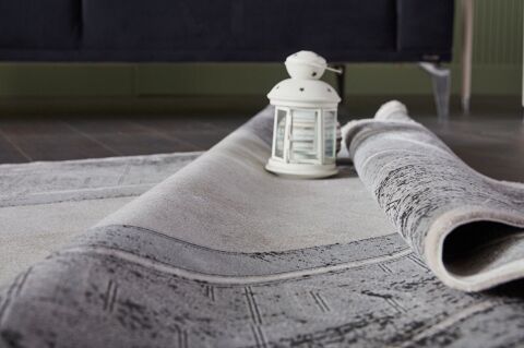 GÜMÜŞSUYU BLACK&BROWN 13917 HALI GRİ