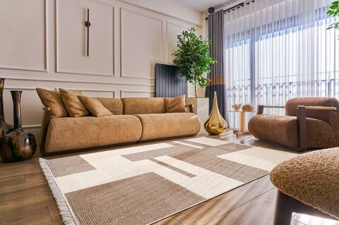 GÜMÜŞSUYU DAİSY 16827 HALI BEJ