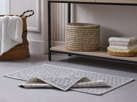 DOQU BANYO PASPASI LORA GRİ 60X100