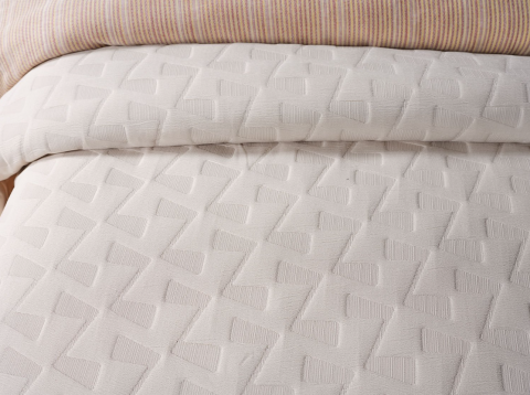 DOQU ARYA YATAK ÖRTÜSÜ TEK KİŞİLİK KREM