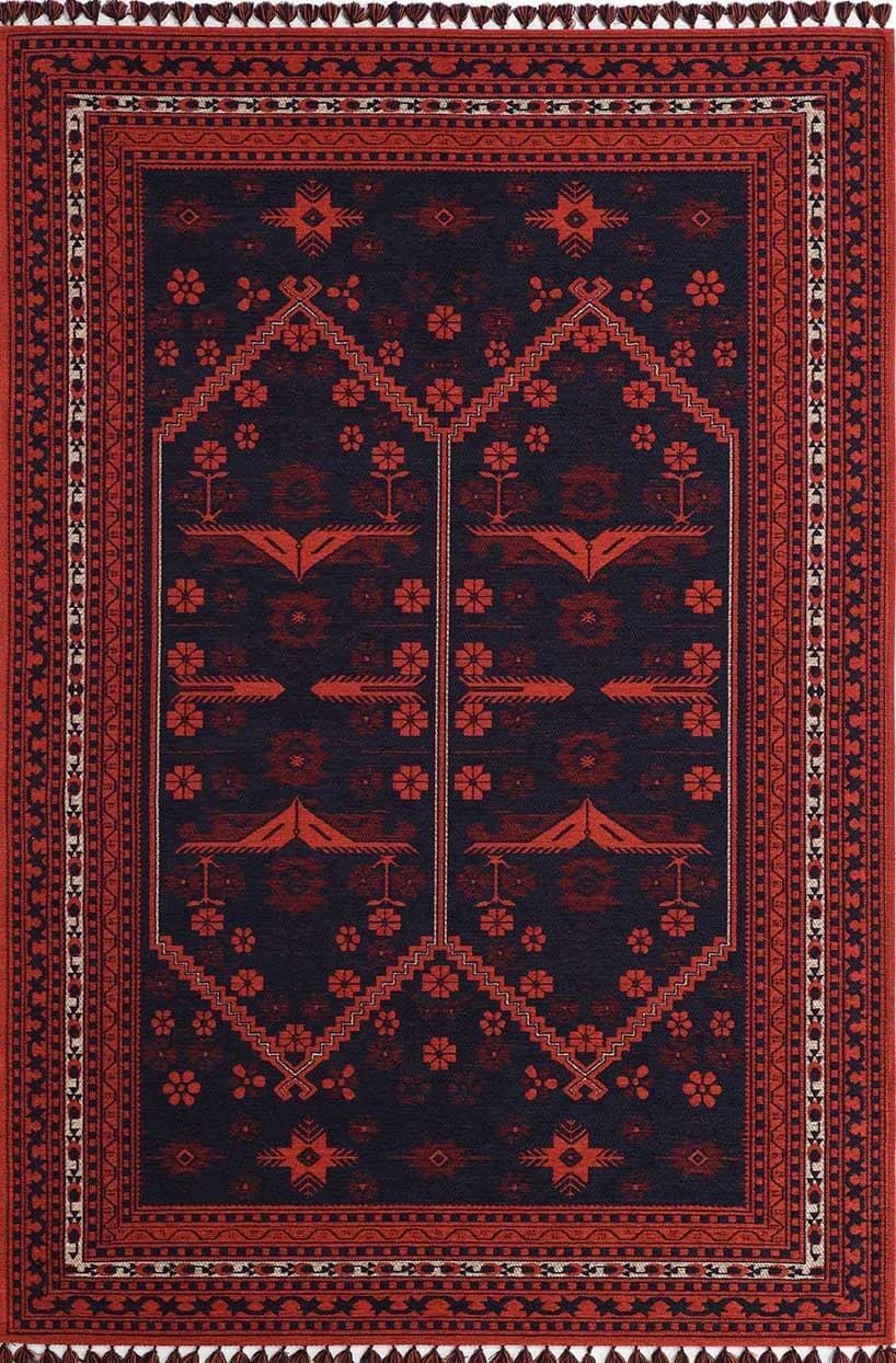 GÜMÜŞSUYU DECO ANATOLİA 15912 HALI LACİVERT