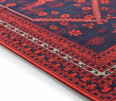 GÜMÜŞSUYU DECO ANATOLİA 15912 HALI LACİVERT