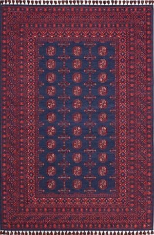 GÜMÜŞSUYU DECO ANATOLİA 15913 HALI LACİVERT
