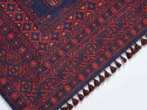 GÜMÜŞSUYU DECO ANATOLİA 15913 HALI LACİVERT