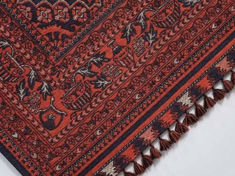 GÜMÜŞSUYU DECO ANATOLİA 15914 HALI KIRMIZI