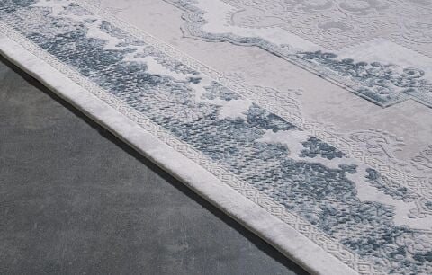 GÜMÜŞSUYU LEGRO 11576 HALI TURKUAZ