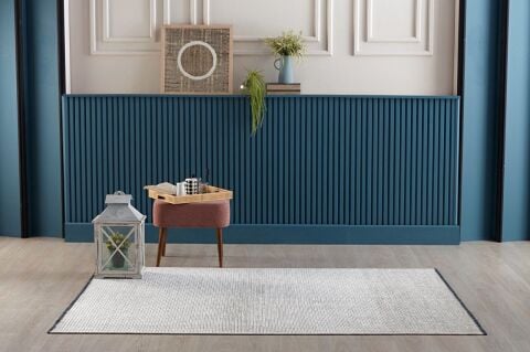 GÜMÜŞSUYU DECO FASHİON 14017 HALI KREM