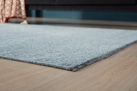 GÜMÜŞSUYU DECO FASHİON 14017 HALI MAVİ