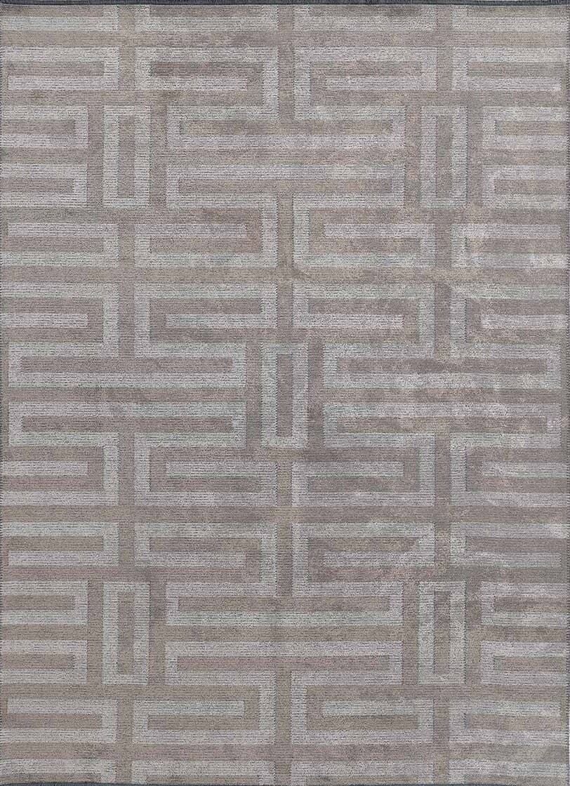 GÜMÜŞSUYU DECO MİLANO 12256 HALI GRİ