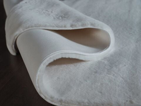 GÜMÜŞSUYU DECO SOFT 15314 HALI BEYAZ