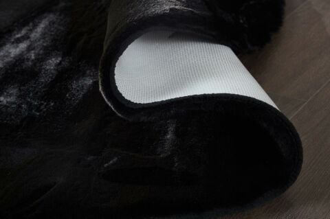 GÜMÜŞSUYU DECO SOFT 15314 DAİRE HALI SİYAH