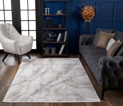 GÜMÜŞSUYU NOVASTYLE 11482 HALI MAVİ