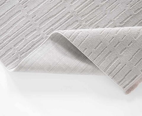 GÜMÜŞSUYU DECO GEO 15867 HALI GRİ