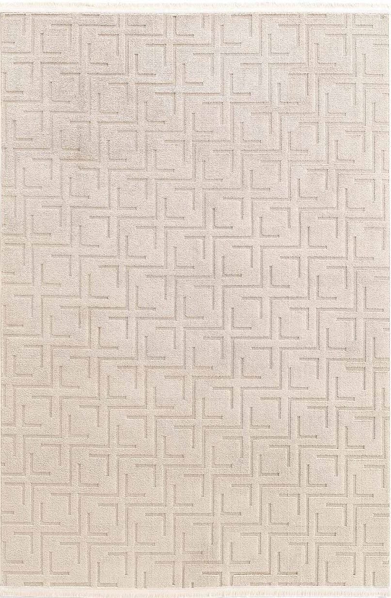 GÜMÜŞSUYU DECO GEO 15868 HALI KAHVE