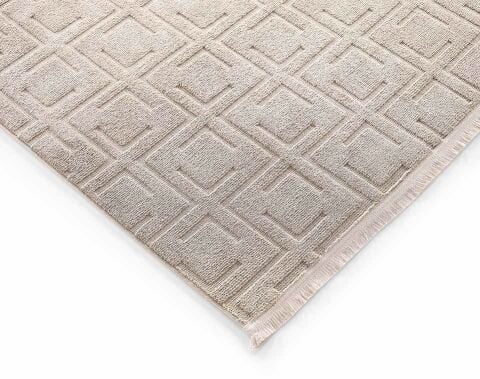 GÜMÜŞSUYU DECO GEO 15868 HALI KAHVE