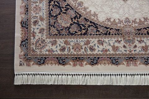 GÜMÜŞSUYU İPEKZADE120 13944 HALI LACİVERT