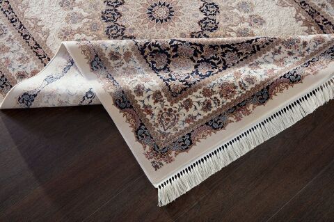 GÜMÜŞSUYU İPEKZADE120 13944 HALI LACİVERT