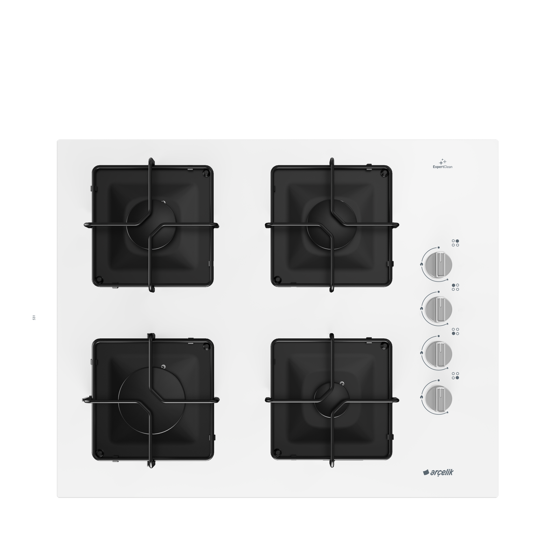 Arçelik OCD K 651 EB Gazlı Cam Tablalı Ocak