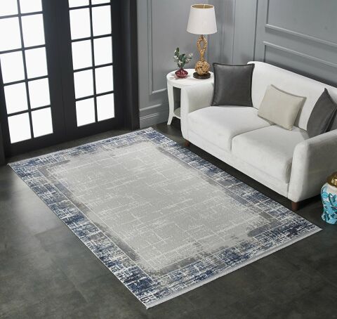 GÜMÜŞSUYU VİERA 11607 HALI MAVİ