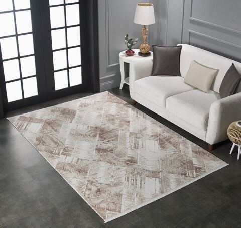 GÜMÜŞSUYU VİERA 11612 HALI PEMBE