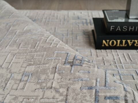 GÜMÜŞSUYU VİERA 13541 HALI MAVİ