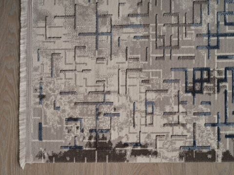 GÜMÜŞSUYU VİERA 13541 HALI MAVİ