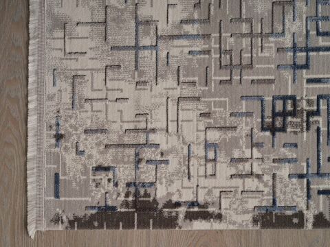 GÜMÜŞSUYU VİERA 13541 HALI MAVİ