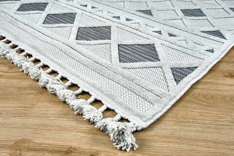 GÜMÜŞSUYU DECO ALVİN 12731 HALI GRİ