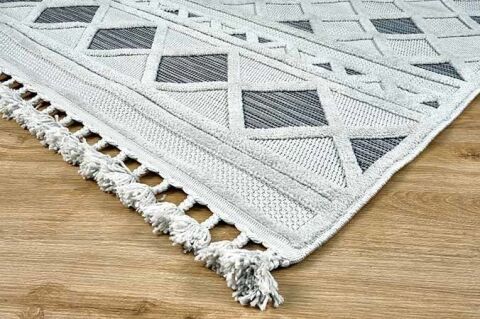 GÜMÜŞSUYU DECO ALVİN 12731 HALI GRİ