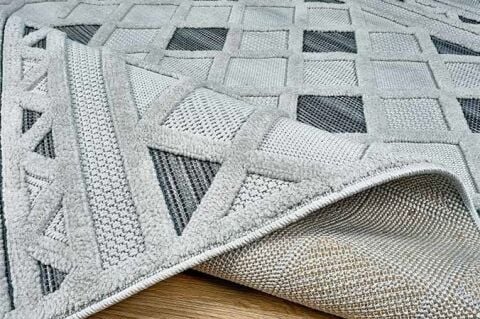 GÜMÜŞSUYU DECO ALVİN 12731 HALI GRİ