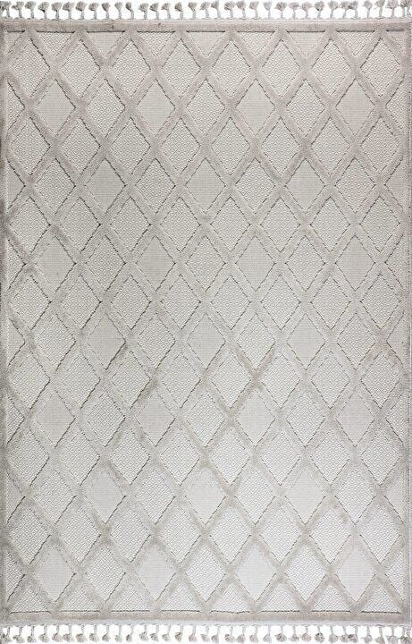 GÜMÜŞSUYU DECO ALVİN 12763 HALI GRİ